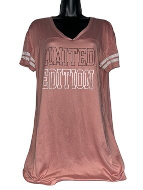 Sleep Dress Pink Nightgown Limited Edition Graphic T-shirt Dress